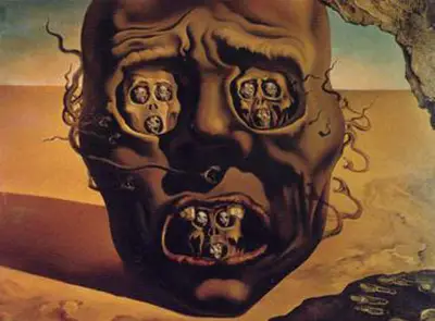Das Gesicht des Krieges Salvador Dali